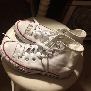 White High Top Converse
